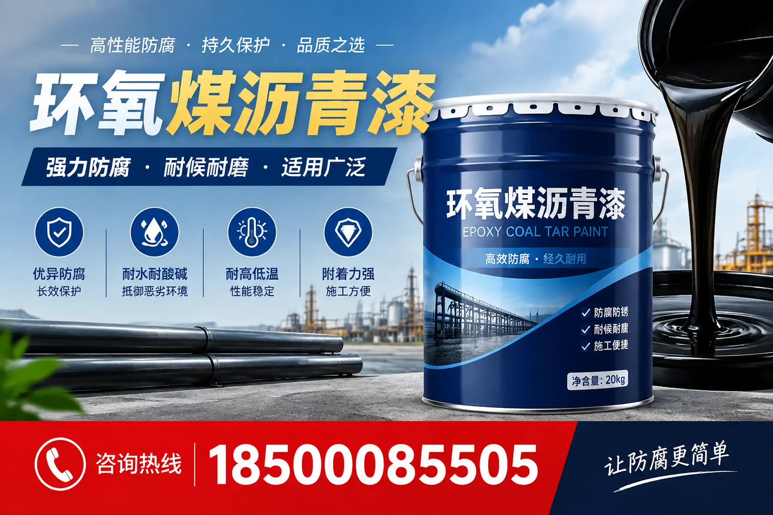 环氧煤沥青漆在不同气候条件下的表现分析，随州适用性